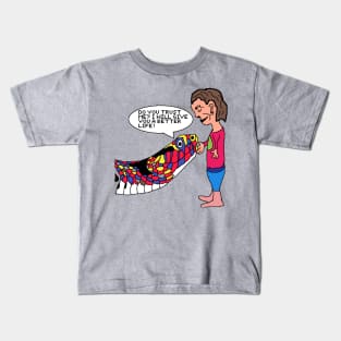 would you trust a snake Kids T-Shirt